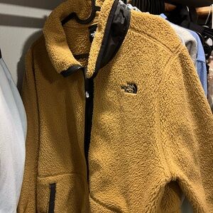 The North Face Mustard Brown Fleece Jacket